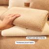 Gleedipre Thick Plush Sofa Cushion, Non-Slip European Style, Pink, 90 x 120 cm view 4