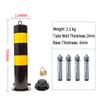 Parking Bollard and 5 m Plastic Barrier Chain Set view 2