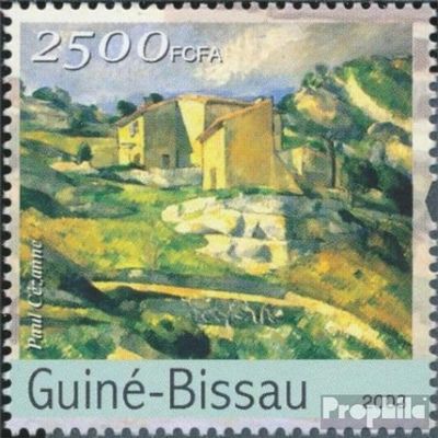 Prophila Collection Guinea-Bissau No. 2327 Complete Issue, MNH, 2003 Impressionists (Cézanne)