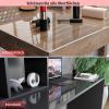 NURPELLE Transparent 2 mm PVC Table Protector with Beveled Edges, 80 x 90 cm view 3