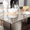 NURPELLE Transparent 2 mm PVC Table Protector with Beveled Edges, 80 x 90 cm view 4