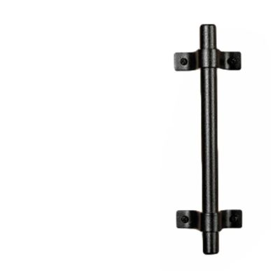 LIUONZTFD 1-Piece Carbon Steel Barn Door Pull Handle, Heavy-Duty Vintage Hardware