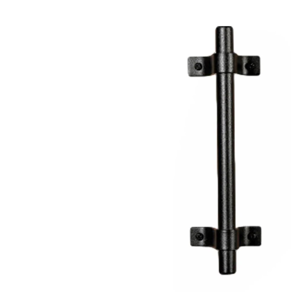 LIUONZTFD 1-Piece Carbon Steel Barn Door Pull Handle, Heavy-Duty Vintage Hardware