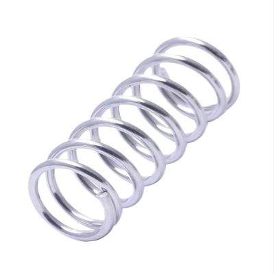 Compression Springs, 10-Pack, Stainless Steel, 0.9 mm x 11 mm x 50 mm