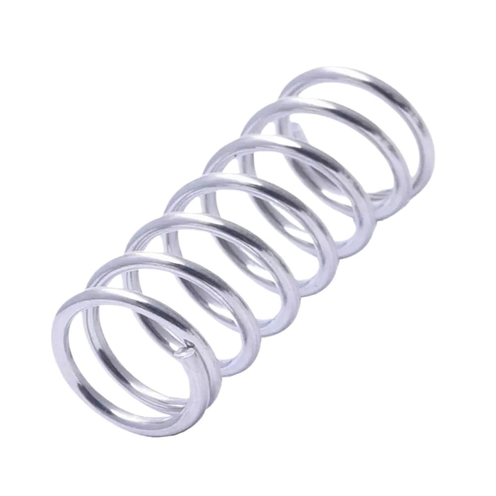 Compression Springs, 10-Pack, Stainless Steel, 0.9 mm x 11 mm x 50 mm