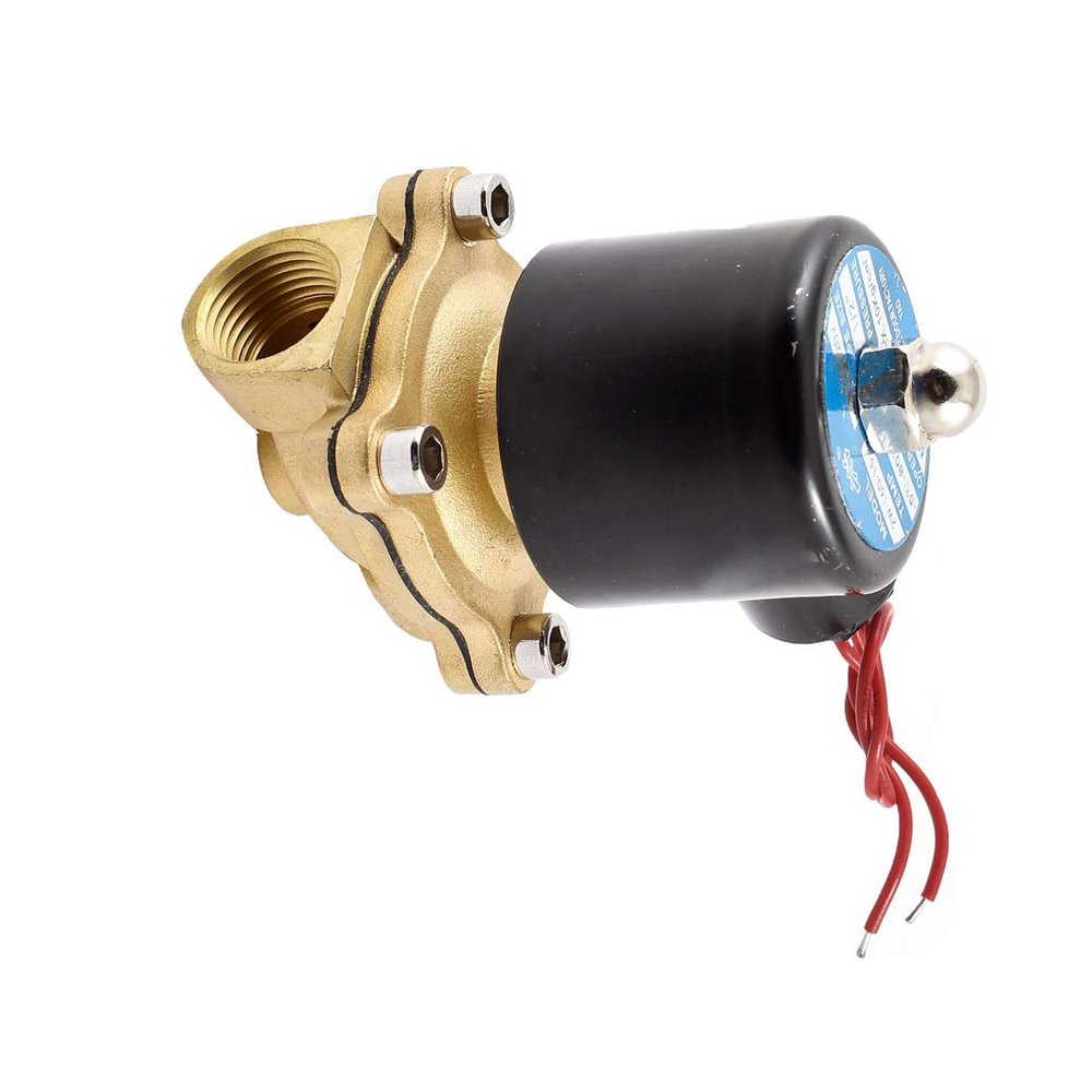 2W-160-15 Direct-Acting AC 220 V 1/2-Inch Two-Way Solenoid Valve for Water