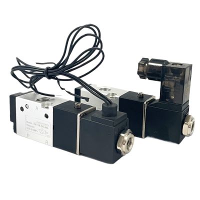 3V110-06 Pneumatic Solenoid Valve, 3-Port, 2-Position, DC 12 V/24 V, AC 110 V/220 V