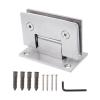 Glass Door Hinge, 90° Frameless Shower Door Hinge view 1