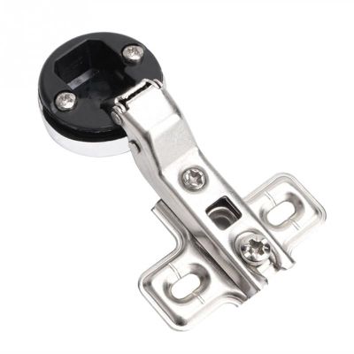 1-Piece 26 mm Glass Door Hinge, Medium Curved