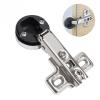 1-Piece 26 mm Glass Door Hinge, Medium Curved view 4