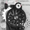Rordigo Reel Line Winder System Machine Station for Casting and Reel Line Winding, Black view 4