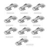 10-Piece No-Drill Cabinet Hinges, Soft-Close view 1