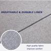 Foldable Sleeping Mat, Foldable Floor Mattress with Washable Cover, Portable Guest Mattress for Travel, Camping, Living Room, Bedroom, Sofa, Chair and Bed-in-a-Box, 200 x 80 x 5 cm, Gray view 3