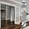 Magnetic Fly Screen Door Curtain, 120 x 195 cm, Black view 2