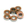 10-Piece SMR104C 2RS 4 x 10 x 4 mm ABEC-7 Hybrid Ceramic Bearings, MR104 SMR104 RS 2OS, Small Si3N4 Ceramic Ball Bearings for Fishing Reels (Size: SMR52C-2OS 2 x 5 x 2.5 mm) view 1
