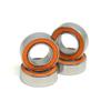 10-Piece SMR104C 2RS 4 x 10 x 4 mm ABEC-7 Hybrid Ceramic Bearings, MR104 SMR104 RS 2OS, Small Si3N4 Ceramic Ball Bearings for Fishing Reels (Size: SMR52C-2OS 2 x 5 x 2.5 mm) view 4