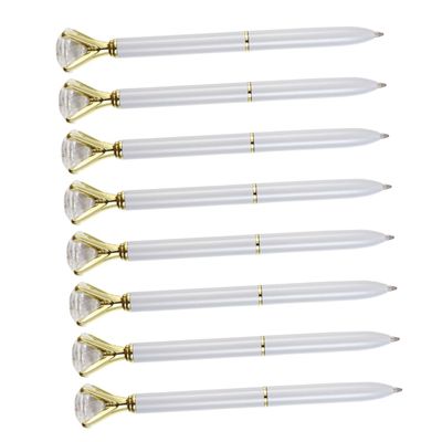 SEWACC 8-Piece Ballpoint Pen Set for Students, Ergonomic Pens with Extra-Smooth Writing