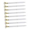 SEWACC 8-Piece Ballpoint Pen Set for Students, Ergonomic Pens with Extra-Smooth Writing view 1