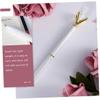 SEWACC 8-Piece Ballpoint Pen Set for Students, Ergonomic Pens with Extra-Smooth Writing view 4