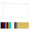 Square Waterproof Shade Sail 180 x 700 cm, White view 1