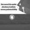 Rectangular Shade Sail with Eyelets, 85 x 450 cm, Ivory view 4
