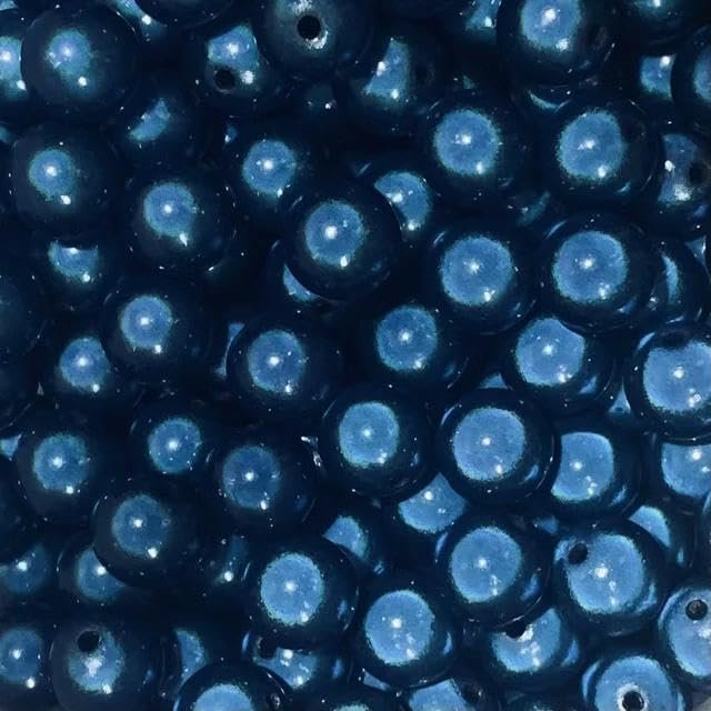 BZSDDY Bulk Pack 3D Illusion Reflective Round Acrylic Beads