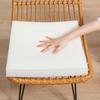 Garden Chair Cushion, 5/8 cm Thick, Indoor and Outdoor, 55 x 55 x 8 cm, Orange view 3