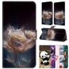 Leather Flip Wallet Case for Xiaomi Redmi 10, Flower view 1