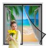 Magnetic Fly Screen Curtain for Windows, 70 x 90 cm, Black, Reinforced view 1