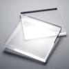 PrimeLuxe Clear Acrylic Sheet 35 x 65 cm (350 x 650 mm), 2 mm | Custom Cut view 2