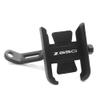 YCSYHQM Motorcycle Handlebar/Rearview Mirror Phone & GPS Holder for Z650/Z750, Black view 1