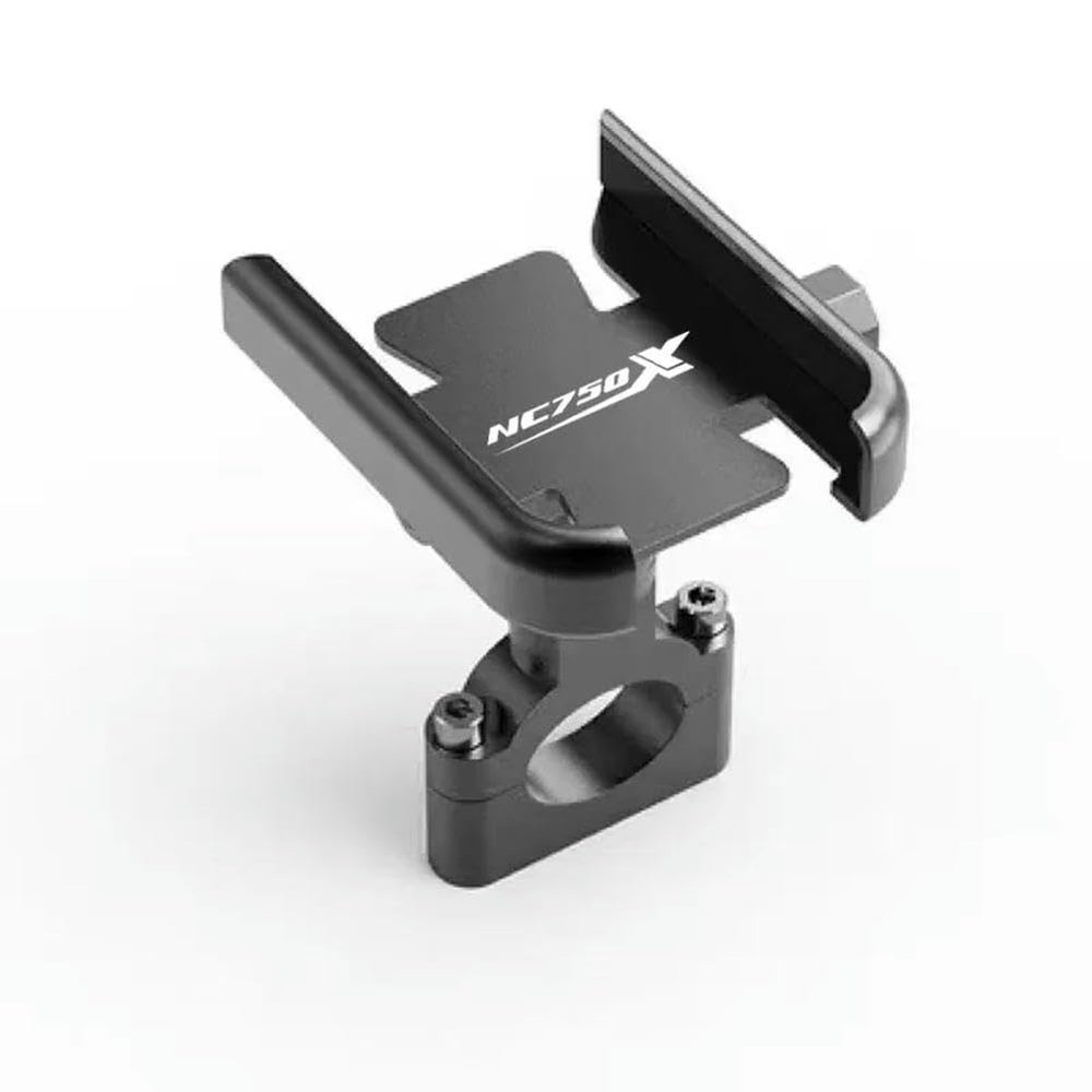 YCSYHQM Motorcycle Handlebar Phone Holder for NC750X (2014–2020), GPS Mount, Black