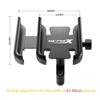 YCSYHQM Motorcycle Handlebar Phone Holder for NC750X (2014–2020), GPS Mount, Black view 2
