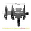 YCSYHQM Motorcycle Handlebar Phone Mount for V-Strom view 2