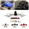 BEALIFE Front and Rear Axle for 1/24 ECX Barrage, Aluminum Alloy, Silver view 3
