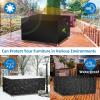 Waterproof Outdoor Furniture Cover, 360 x 300 x 85 cm, Black view 3