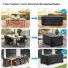 Waterproof Outdoor Furniture Cover, 360 x 300 x 85 cm, Black view 4