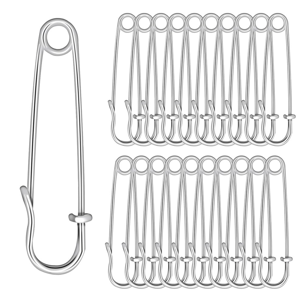 cobee 50 mm Safety Pins, 20-Pack