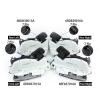Door Lock Actuator for VW Golf MK6/MK7, Passat B7, Polo, Skoda Yeti, OE 6RD837015/6RD839015/6RD839016/6RF837016, Left Rear view 3