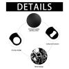 CREATCABIN Spaceman Flat Bottle Opener, Stainless Steel, Black, 17.8 x 4 cm view 3