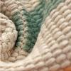 Viusneun Boho Cotton Rug with Tassels, 60 x 90 cm, Washable view 4