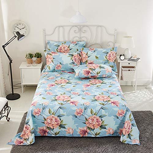 All-Season Twill Double Sheet, 160 x 225 cm, for 1.2 m Wide Beds