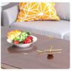 1.5 mm Thick Transparent Table Protector, Plastic Tablecloth for Dining Tables, 100 x 130 cm view 3