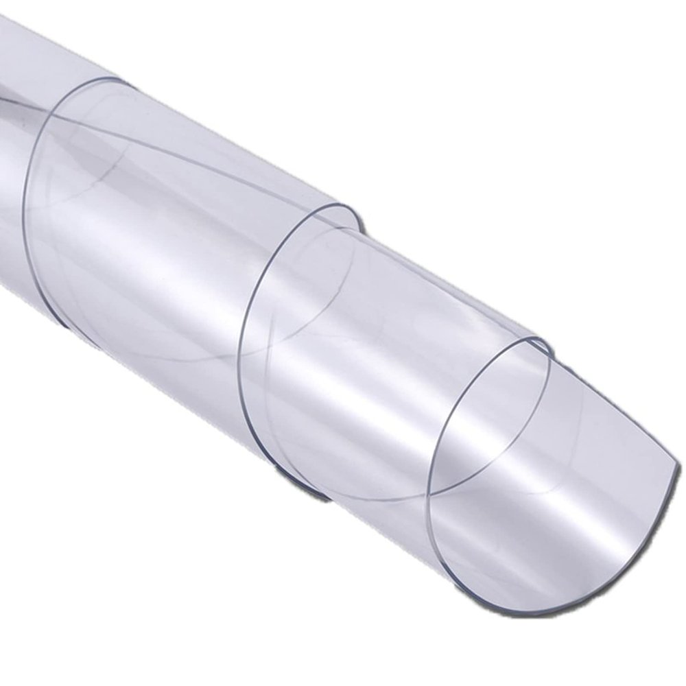Transparent Plastic Tablecloth, Durable, Waterproof, Wipeable