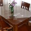 Transparent Plastic Tablecloth, Durable, Waterproof, Wipeable view 2