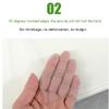Transparent Plastic Tablecloth, Durable, Waterproof, Wipeable view 4