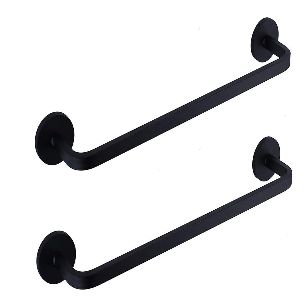 Magnetic Bathroom Towel Bar Holder, Removable Aluminum, 13 in