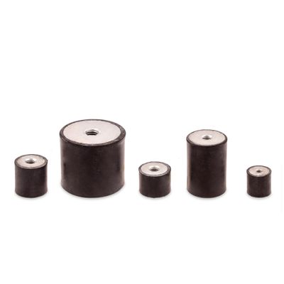Type C M6 25 x 25 mm Rubber Buffer