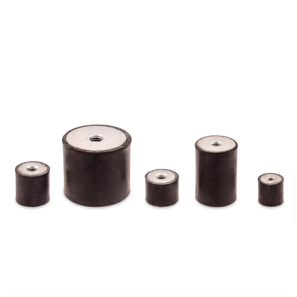 Type C M6 25 x 25 mm Rubber Buffer
