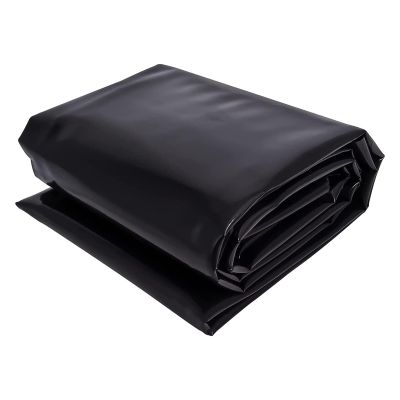 Black HDPE Pond Liner, Heavy-Duty, UV-Resistant, 3 x 5 m